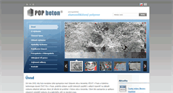 Desktop Screenshot of geopolymery.eu