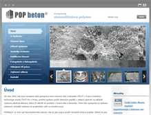 Tablet Screenshot of geopolymery.eu
